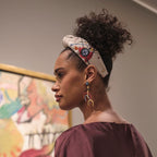 The MET X Lele Kandinsky Violett Mobile Earrings