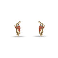 The Nursery Alice White Rabbit Earring Stud (Lele Sadoughi) Lele Sadoughi