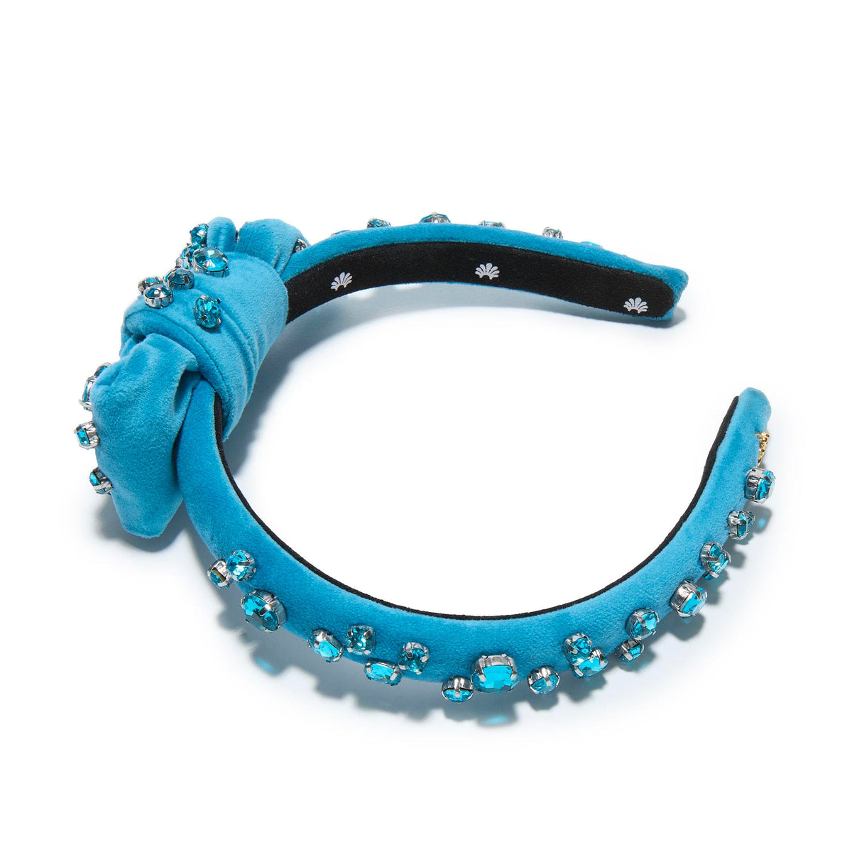 Caterpillar Blue The Nursery Alice Bow Embellished Headband Lele Sadoughi