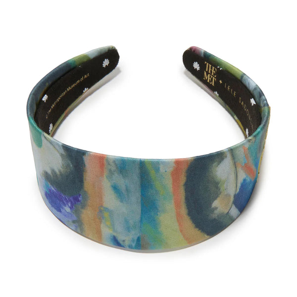 The MET X Lele Kandinsky Violett Improvisation Brigitte Embellished Headband