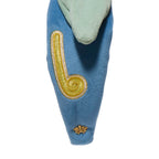 The MET X Lele Klee Black Columns In A Landscape Veronica Embroidered Headband