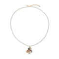 Gold The Nursery Alice Playing Cards Necklace Lele Sadoughi