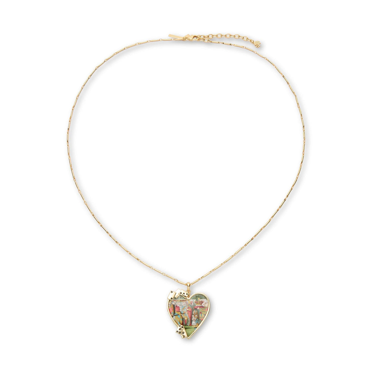 Gold The Nursery Alice Queen of Hearts Necklace Lele Sadoughi