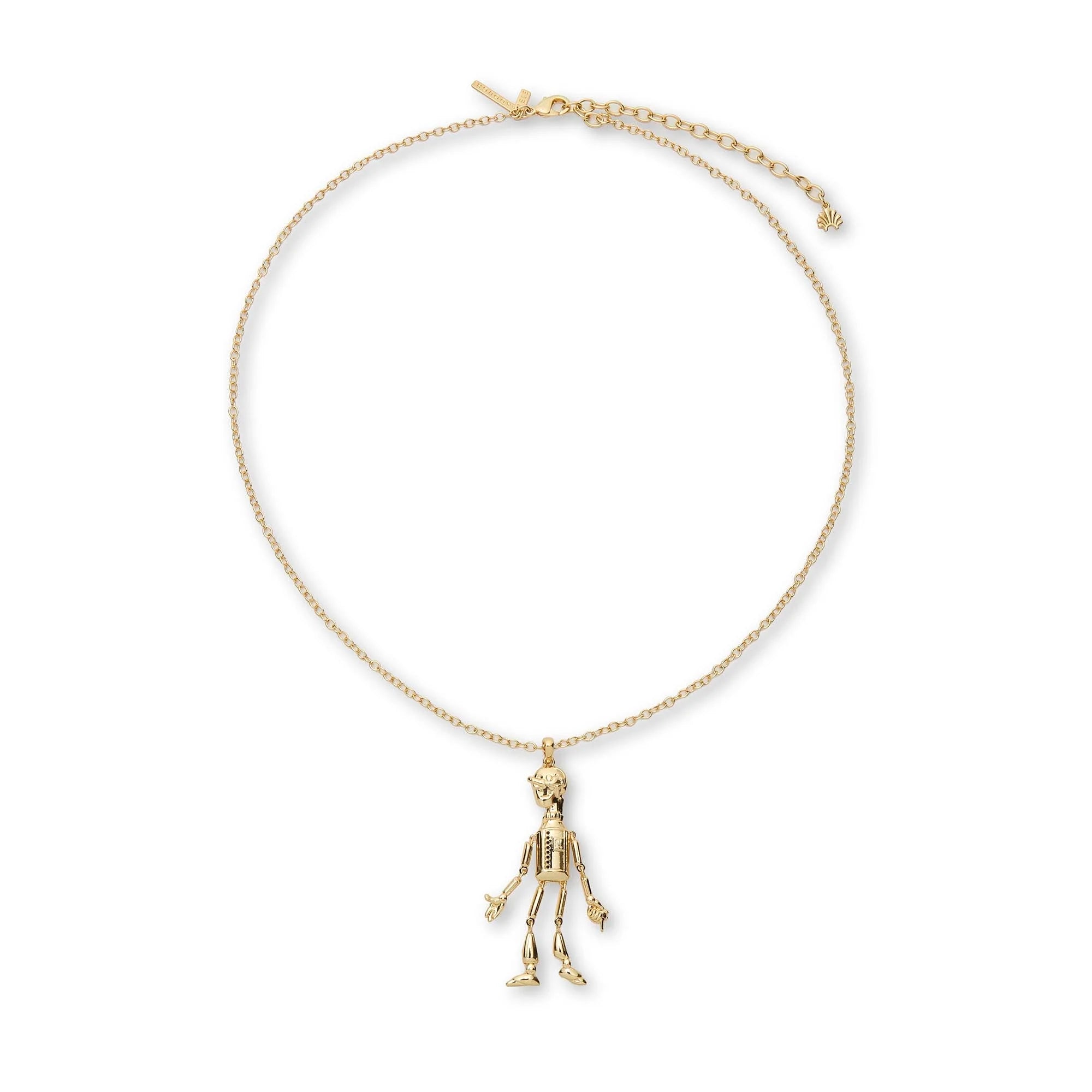 The New Wizard Of Oz
Tin Man Pendant
Necklace Lele Sadoughi