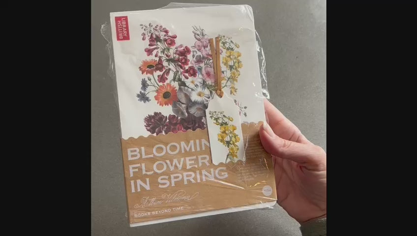 Botanical Hardcover Journal - Blooming Flowers in Spring