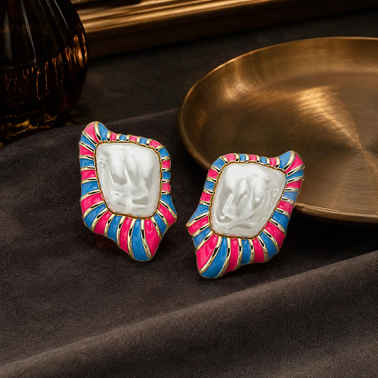 Nile Crown Earrings — view 2